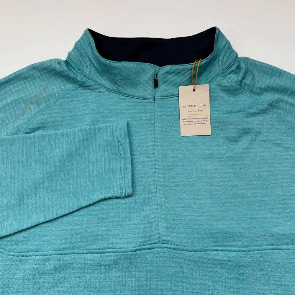 Peter Millar Maven Performance Quarter Zip - Picture 4 of 6